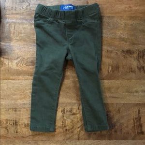 Old Navy Dark Green Jeggings